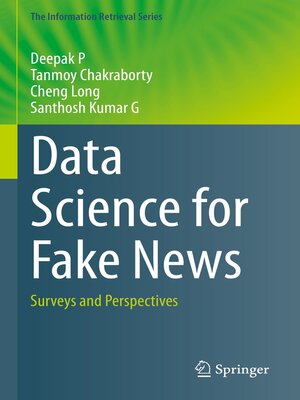 cover image of Data Science for Fake News